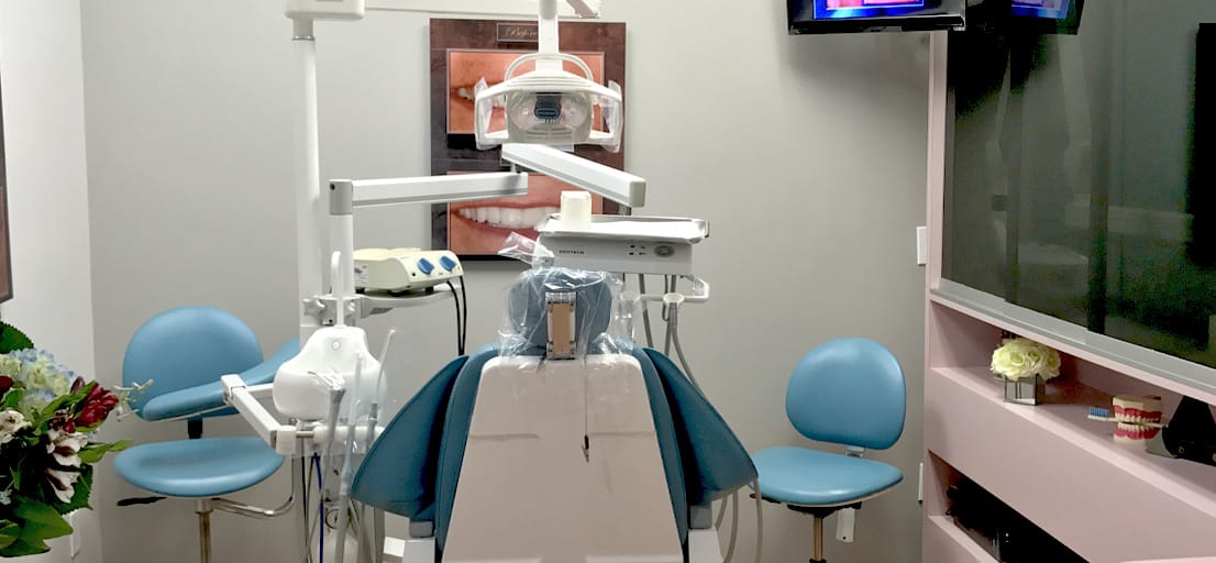 Interior dental clinic at Doral location.